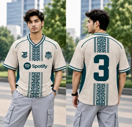 FC Barcelona Special Edition Concept Jersey – Beige / Cream & Emerald Green Edition