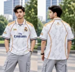 Real Madrid Special Edition Concept Jersey – Cream & Gold Premium Edition